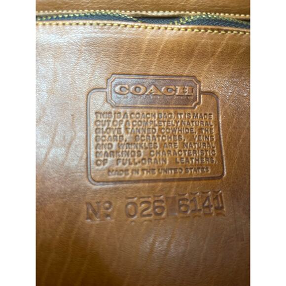 Vintage Coach 5265 Lexington Brief Bag - Picture 13 of 15